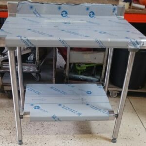 TABLE ADOSSEE INOX "759"