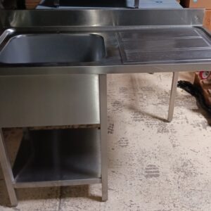 PLONGE INOX ADOSSEE "766"