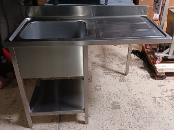 PLONGE INOX ADOSSEE "766"